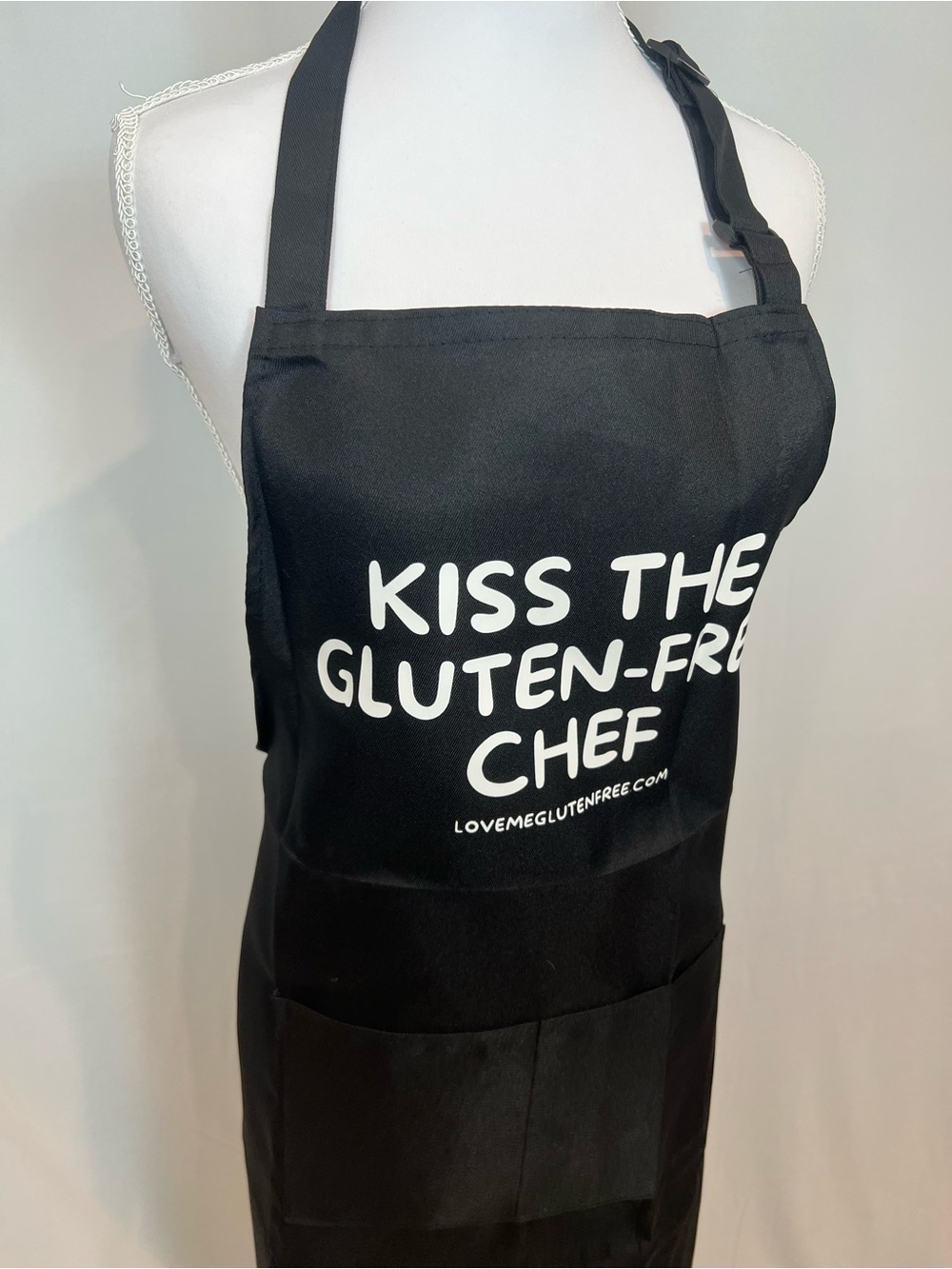 Kiss the Gluten-Free Chef Apron - Picture 2 of 5